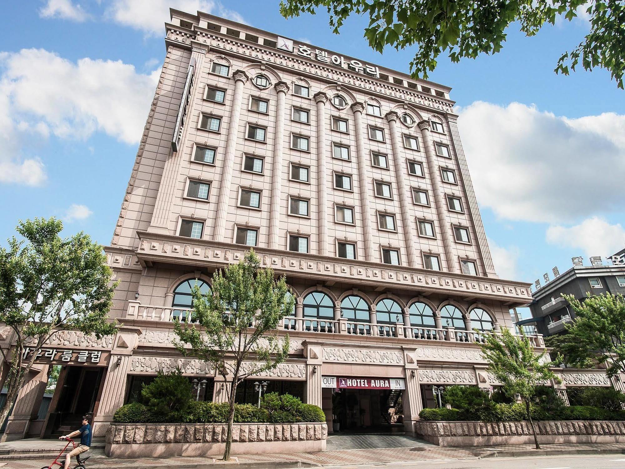 Aura Hotel Ansan Exterior foto