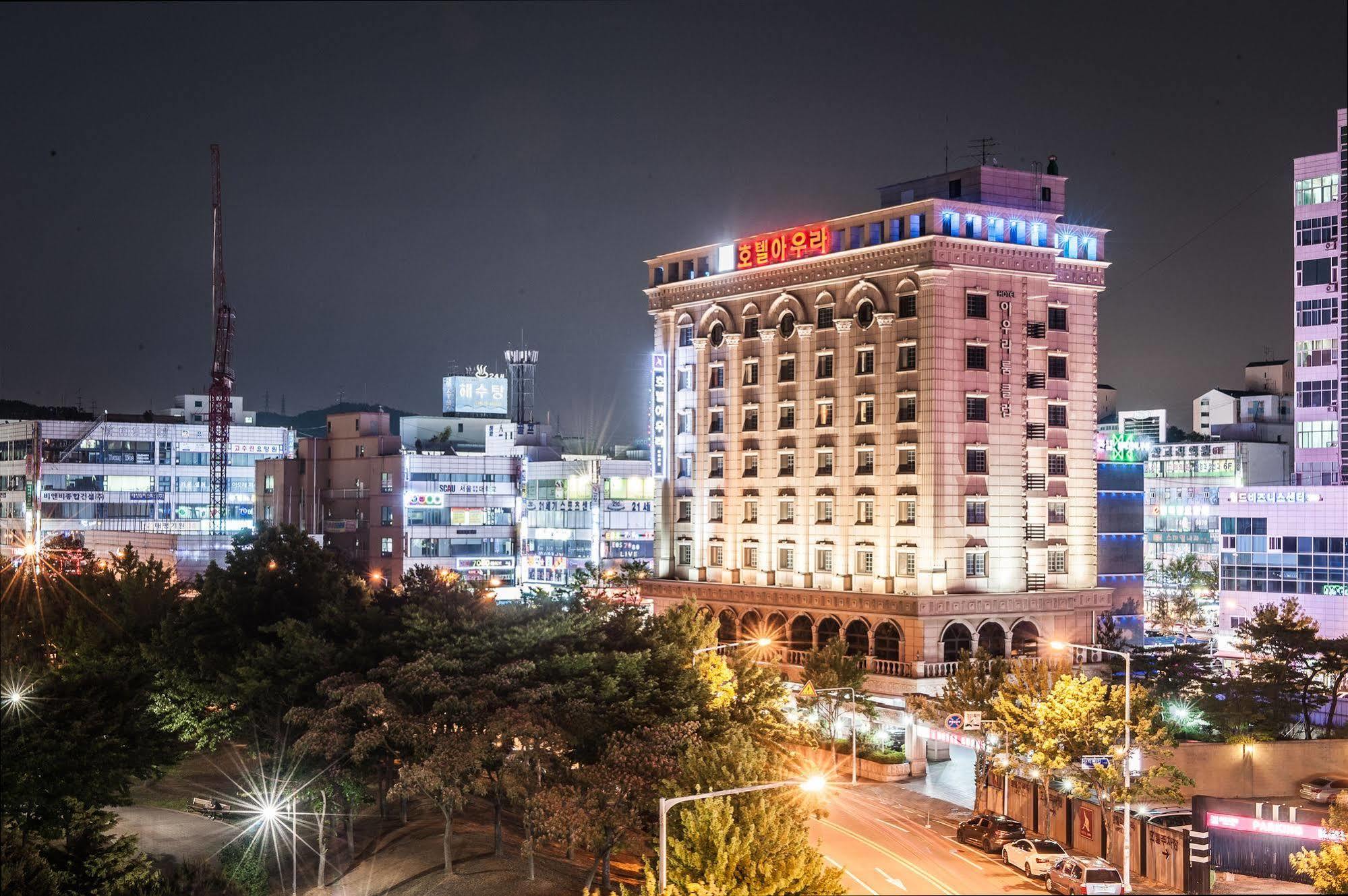 Aura Hotel Ansan Exterior foto