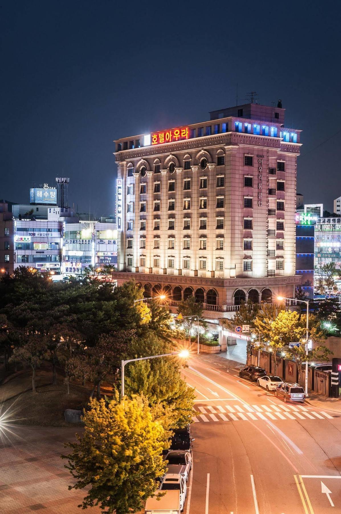 Aura Hotel Ansan Exterior foto