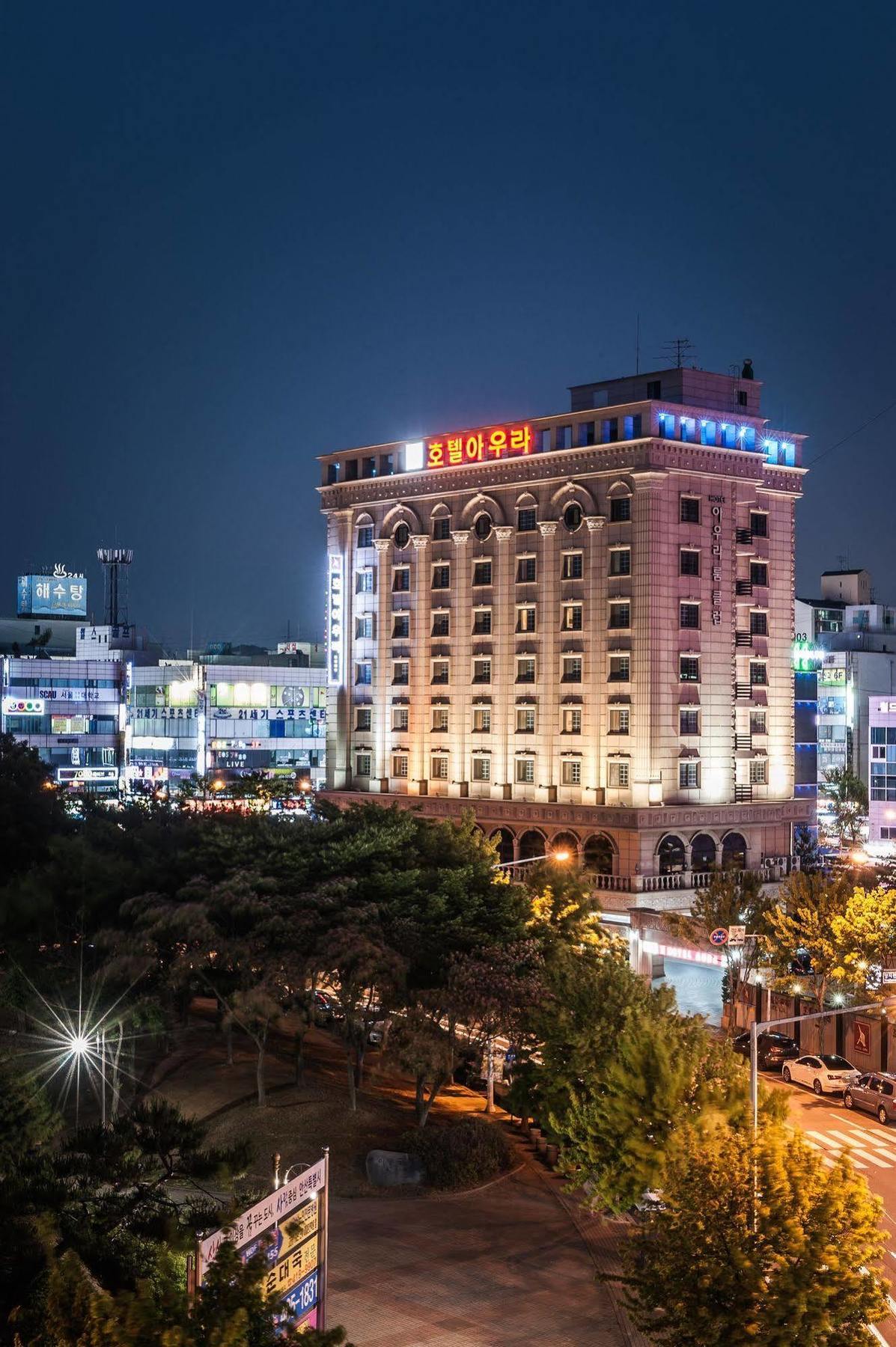 Aura Hotel Ansan Exterior foto
